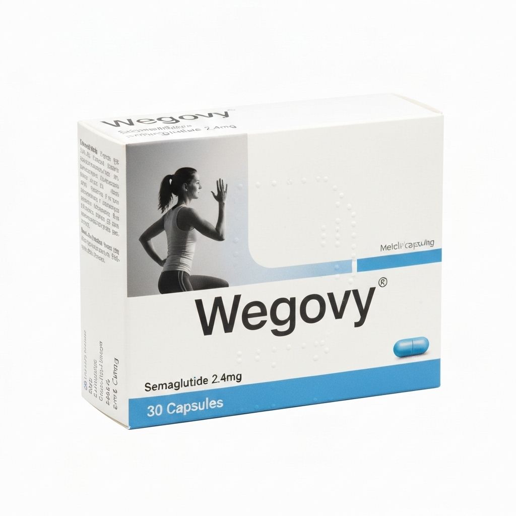 Wegovy embalaža - zdravilo za zdravljenje debelosti